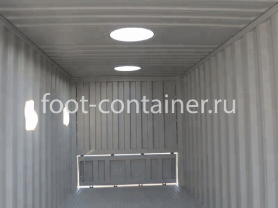 Сухогрузный морской контейнер 40 футов для насыпных грузов (40′ Bulk) Б/У (Фото 2)