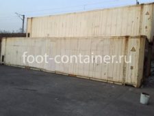 Сухогрузный морской контейнер 20 футов высокий и широкий (20′ High Cube Pallet Wide | 20′ HCPW) НОВЫЙ